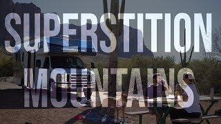 Arizona Camping- Superstition Mountains and Lost Dutchman State Park