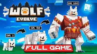 Minecraft x Wolf Evolve - Full Gameplay Playthrough Full Game