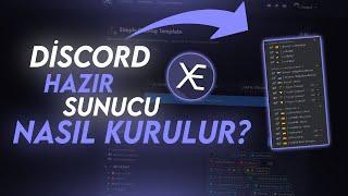 DİSCORD HAZIR SUNUCU KURMA 2024 - XENON BOT SUNUCU YEDEKLEME HAZIR SUNUCU KURMA