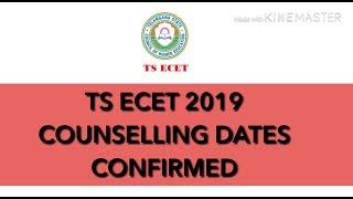 TS ECET 2019 Counselling Dates  TS ECET 2k19