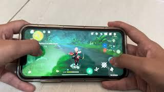 30 Minutes Play Genshin Impact on iPhone XR - Lag or not ? Crash or not ?