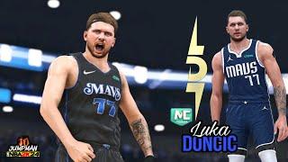 MC LUKA DONCIC on NBA2K24 JUMPMAN 10  PLAYOFFS 2024 UPDATED ROSTER & NEW CITY JERSEY▫️NEXT GEN