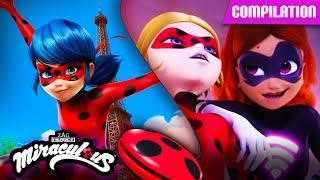 MIRACULOUS   Compilation 1  FULL EPISODES ▶️ Stormy Weather - Lady Wifi - Princess Fragrance