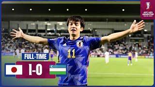 #AFCU23  Japan 1 - 0 Uzbekistan