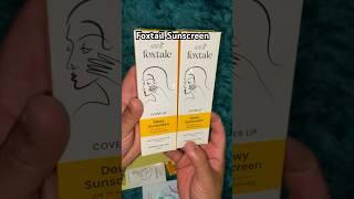 Unboxing Foxtail Sunscreen #unboxing #sunscreen #shorts #youtubeshorts #viral #foxtail