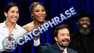 Catchphrase with Serena Williams and Justin Long  The Tonight Show Starring Jimmy Fallon