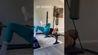 Leg workout at home #fitness