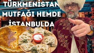 İlk Defa Türkmenistan Yemekleri Denedik Hemde İSTANBUL da