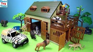 Terra Battat Animal Care Playset - Building plus animal toys