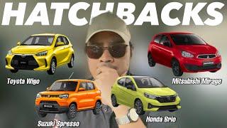 The ULTIMATE Hatchback Comparison  Wigo vs. Brio vs. Spresso vs. Mirage HB  Dont CHOOSE Wrong