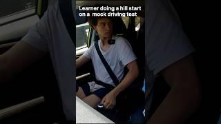 Hill Start in a manual car Most learner drivers can relate #drivingtest #drivinglessons