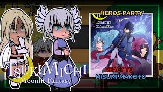 heros party react to makoto misumi  part 4