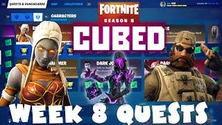 Chapter 2 Fortnite Season 8 Week 8 Challenges - Ember Sledgehammer & Cube Assassin