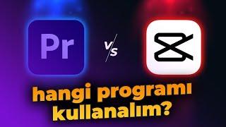 Dikey Videolar için Hangi Edit Programı Kullanılmalıdır? Premiere Pro mu CapCut mı?