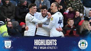 Highlights PNE 2 Wigan Athletic 1