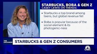 Starbucks trying to revive Gen Z consumer with Boba tea says Casey Lewis