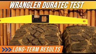 4WD Tyre Review - Goodyear Wrangler Duratrac - selection to end of life