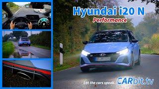 Hyundai i20 N Performance  Sound  Acceleration  0-100  0-200  Test  Autobahn  VMax  POV