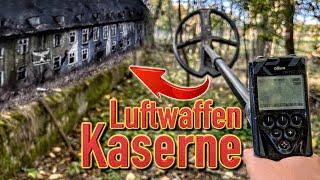 Was liegt an der LUFTWAFFEN KASERNE im Boden? Schatzsuche mit Metalldetektor am Lost Place