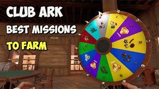 Club ARK Update - BETTER Mission REWARDS  Best Missions To Farm Coins