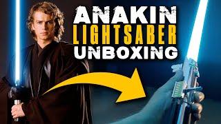Mega Anakin Skywalker Neopixel Lightsaber Unboxing  Graflex STAR WARS