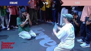 Kwamé vs Hiro FINAL House Dance Forever  Summer Dance Forever 2023