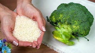 I make this broccoli and rice every weekend Recipe for delicious rice and vegetables