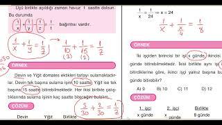 32 İşçi Problemleri bölüm 1 KESİN ÖĞRENECEKSİN matematik101