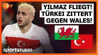 Wales – Türkei Highlights  UEFA Nations League 1. Spieltag 202425  sportstudio