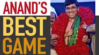 Viswanathan Anands Best Chess Game Ever