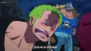 La llegada de Luffy y la peor generación     One piece 1015 Sub Español HD