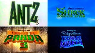 All DreamWorks Animation Trailer Logos 1998-2023