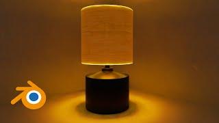 How to make a room lamp  in Blender  Beginner Tutorial