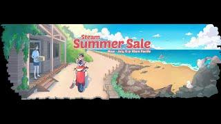 Steam Summer Sale 2024 - Free Stickers and Cards also new badge