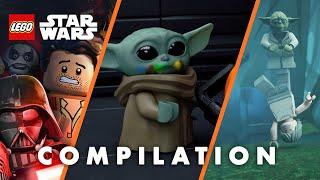 1 hour of Frightening Fun  LEGO STAR WARS Celebrate the Season