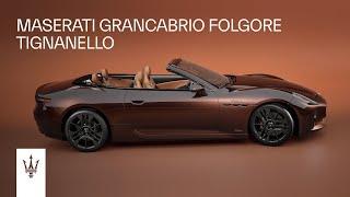 Maserati GranCabrio Folgore Tignanello