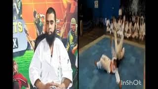 Martial arts discussion on tv channel  short interview 