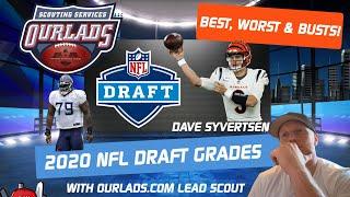NFL Draft Grades 2020 – Dave ranks all 32 teams including best worst and busts