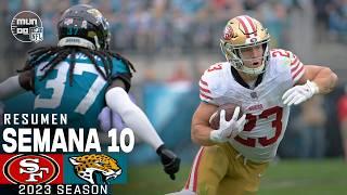 San Francisco 49ers vs Jacksonville Jaguars  Semana 10 NFL 2023  NFL Highlights Resumen en español