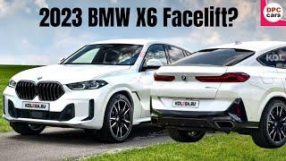 New 2023 BMW X6 Facelift