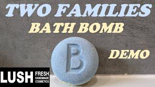 LUSH TWO FAMILIES BATH BOMB DEMOBRIDGERTON COLLECTION