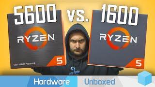 Ryzen 5 5600 vs. Ryzen 5 1600 100%+ Gains in Games