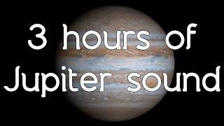  Jupiter Sound in high quality white noise ASMR - Space sounds  Connect to the universe