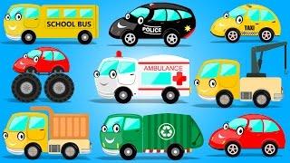 Street Vehicles  Cars And Trucks  Learning Video for Children & Preschoolers