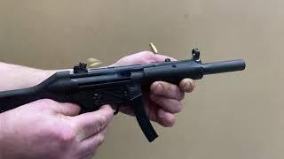 Miniature H&K MP5SD in 12 scale firing full-auto by MINIATUREARSENAL