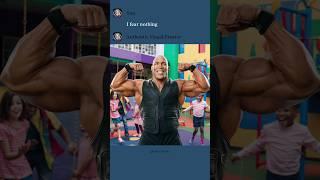 Dwayne fears nothing #ai #aiart #chatgpt #shorts #viral #shortsfeed