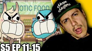 The Amazing World Of Gumball S5 Ep 11-15 REACTION A GUMBALL COPYCAT?