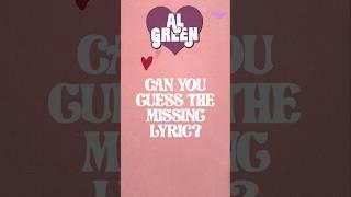 How well do you know your Al Green?