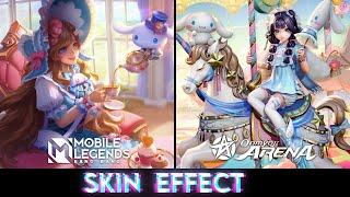 Floryn vs Kaguya  Sanrio Skins Effect l MLBB OA