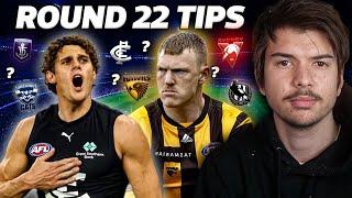 Round 22 AFL Tips + Predictions 2024